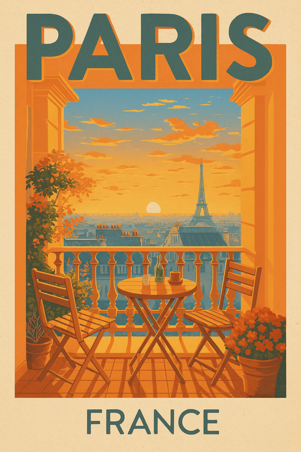 Paris at Dusk