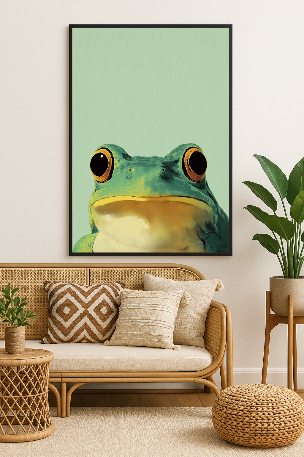 The frog