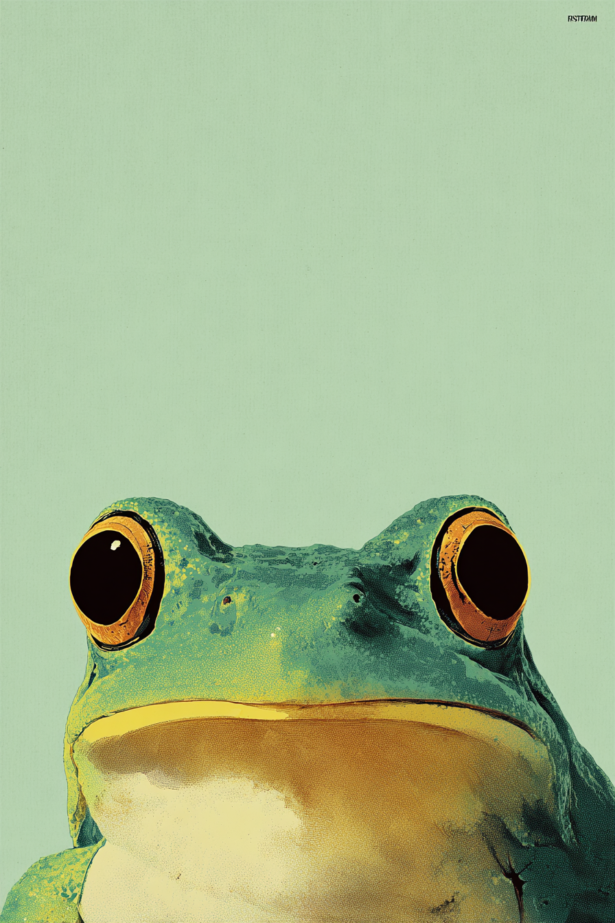 The frog