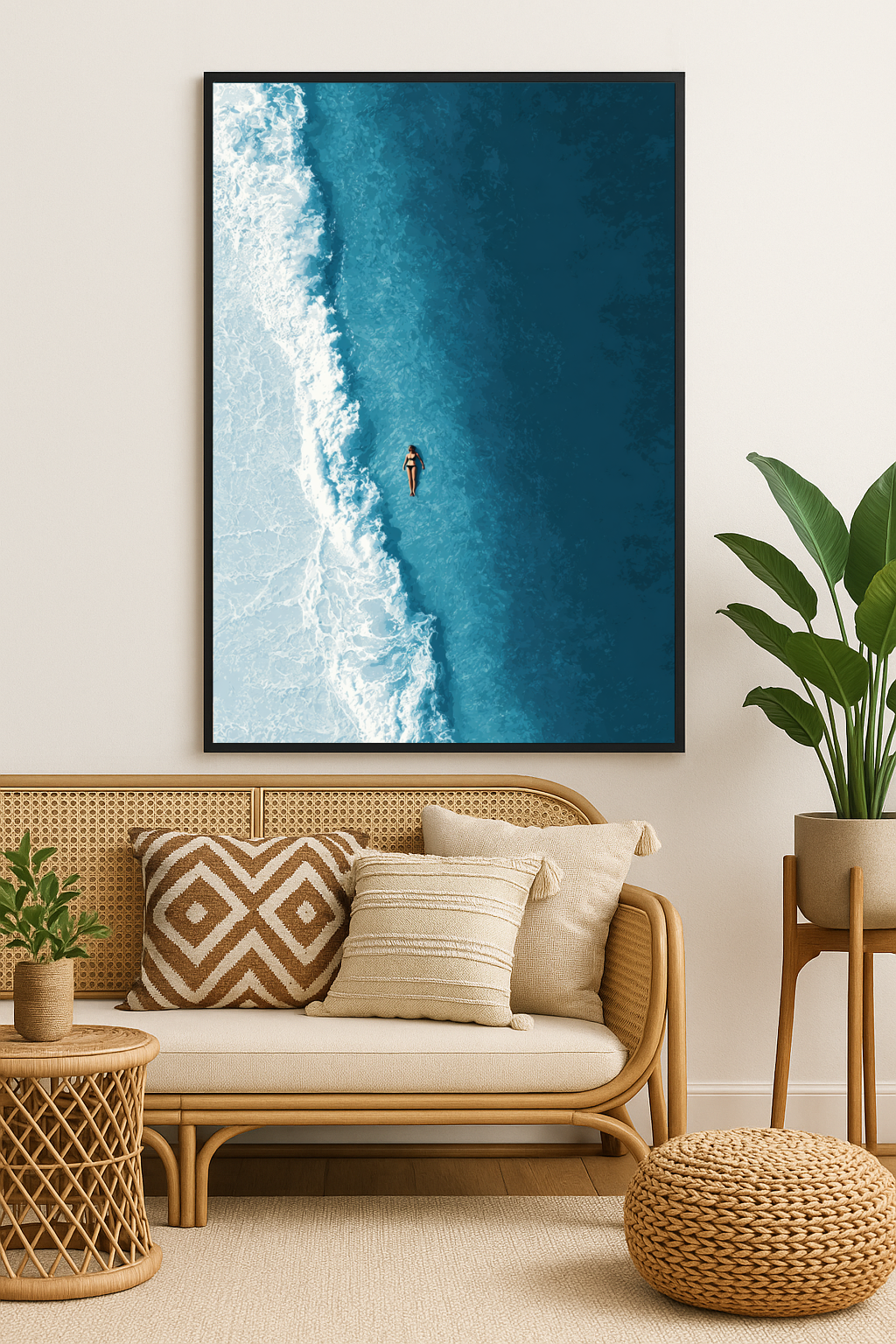 Lone swim
