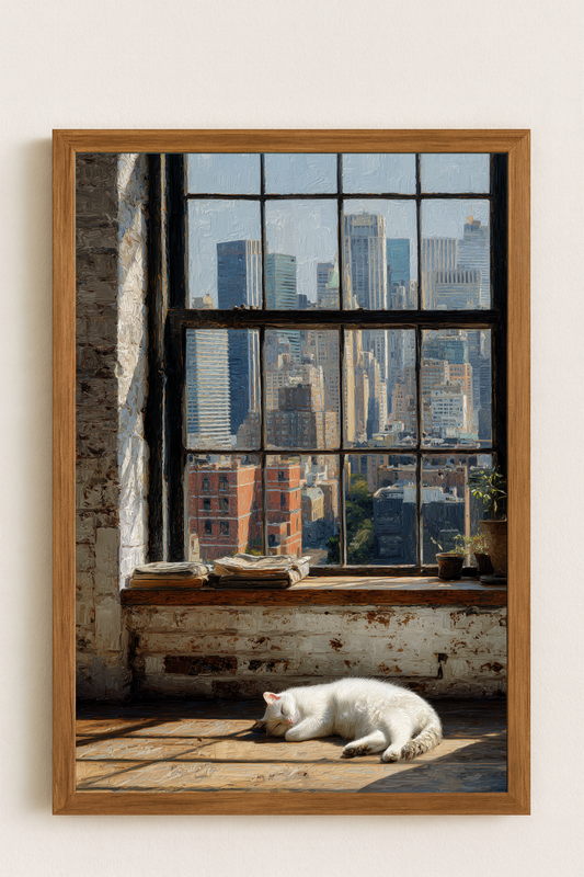 Sleeping cat